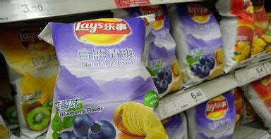 Blueberry Lay's potato chipsPepsiCo's (PEP) Frito-Lay unit also has an ...