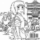The Unofficial Studio Ghibli Coloring Book  Reyes Alyssa Amazonsg sketch template
