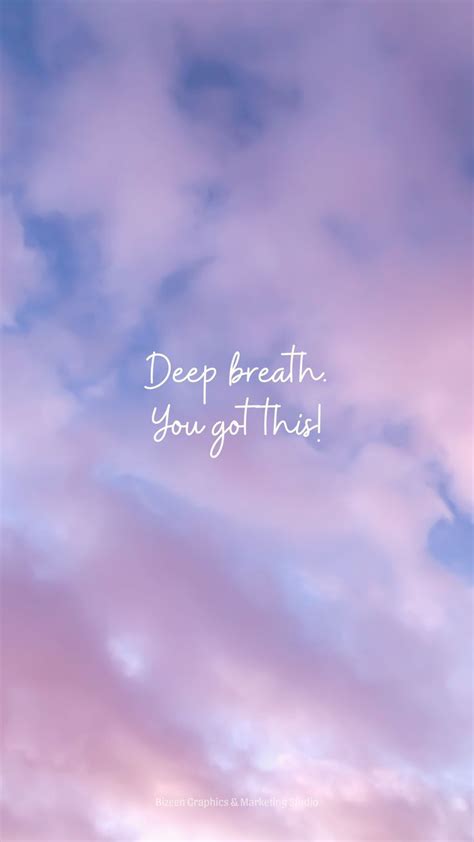 Aesthetic Wallpaper Quotes Motivational You got this! | Iphone wallpaper… | Iphone wallpaper ...