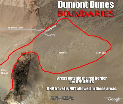 Dumont Dunes Maps