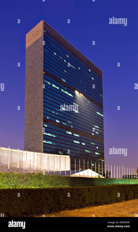 United Nations Headquarters New York Stock Photo - Alamy