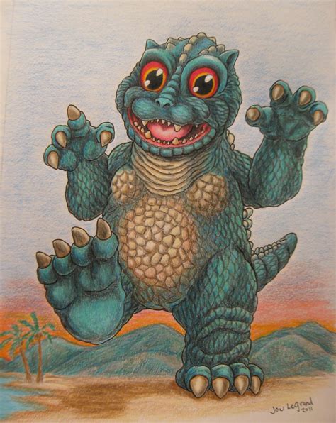 Baby Godzilla for Mia by Legrandzilla on DeviantArt