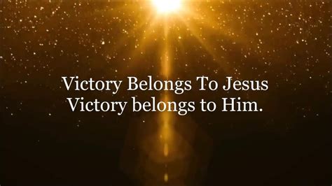 Victory Belongs to Jesus - Todd Dulaney Lyrics - YouTube