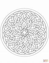 Celtic Knotwork Mandala coloring Page  Free Printable Coloring Pages sketch template