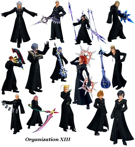 Final Fantasy Cosplay Costumes: Cool Kingdom Hearts Organization XIII ...