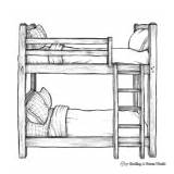 Bed Coloring Pages  Free & Printable sketch template