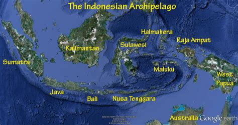 Map of the Indonesian Archipelago - Indopacificimages