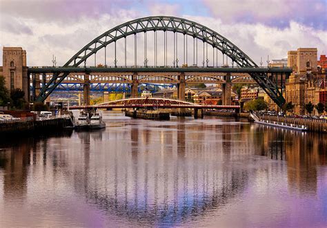 Newcastle Bridges Photograph by Trevor Kersley - Fine Art America