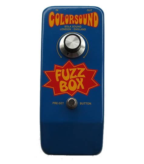 DIY Colorsound One Knob Fuzz Guitar Effects Pedal Kits & PCBs | DIY ...