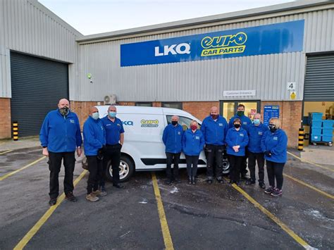 LKQ Euro Car Parts Cirencester branch team - The Garage and MOT Magazine