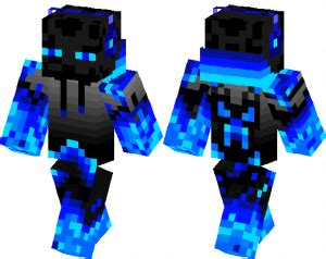 Blue Enderman Skin | Minecraft PE Bedrock Skins