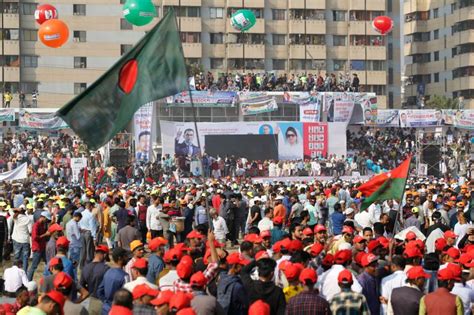 Tens of thousands rally in Bangladesh to demand new elections ...