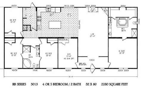 28 Delightful Double Wide Floor Plans With Photos - Kelseybash Ranch