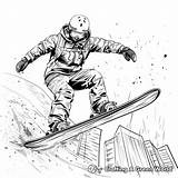 Snowboard Coloring Pages  Free & Printable sketch template