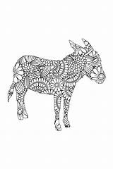 Pin On Free Donkey Printable sketch template