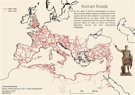 Map of Roman Roads : r/ancientrome