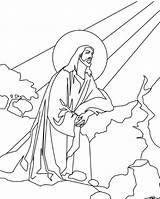 On The Cross Printable Coloring Pages Of Jesus For Kids  HubPages sketch template