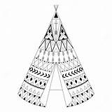 Printable Teepee Coloring Page For Kids Pages  Vrogue sketch template