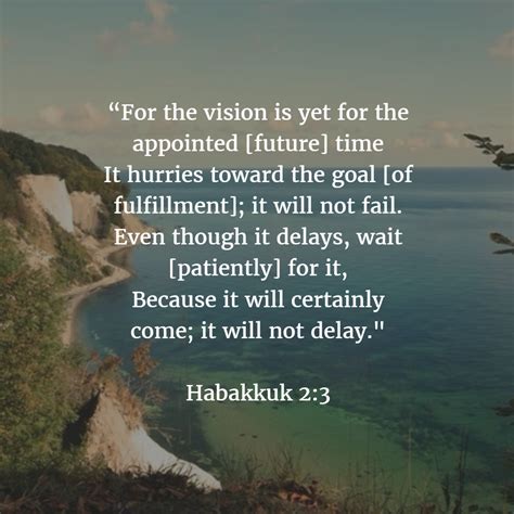 Habakkuk 2:3 | Habakkuk 2 3, Habakkuk 2, Christian scripture