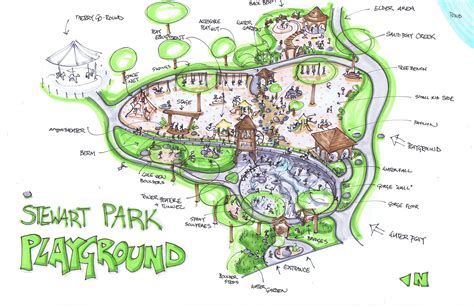 Playground Sketch at PaintingValley.com | Explore collection of ...