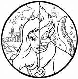 Disney Ursula Coloring Coloring Pages sketch template