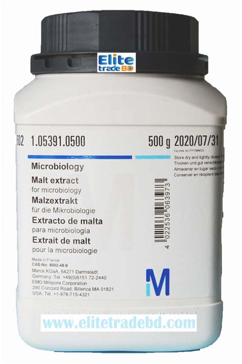 Malt extract | Elite Scientific & Meditech Co.