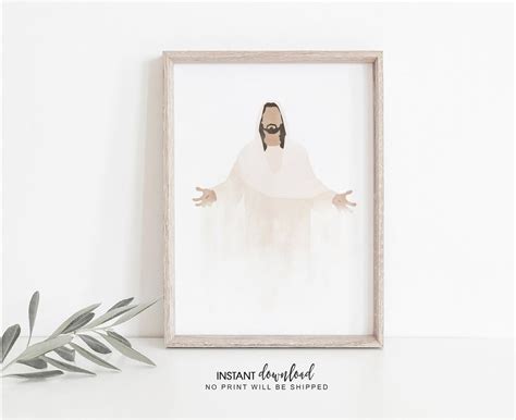 Christ's Embrace, Jesus Portrait, Jesus Painting, Jesus Art, Jesus Wall ...