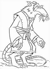 Master Splinter Coloring Pages At GetColoringscom  Free Printable sketch template