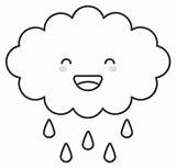 Rain Cloud Colouring Page Google Search Coloring Pages For K sketch template