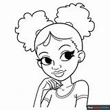 Black Girl Coloring Pages sketch template