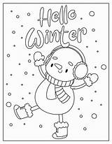 Winter Coloring Pages  Kids Activity Zone sketch template