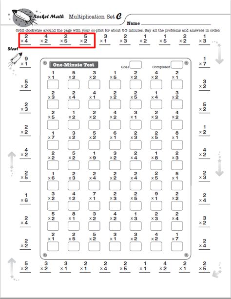 Free Printable Rocket Math Worksheets - FREE PRINTABLE TEMPLATES