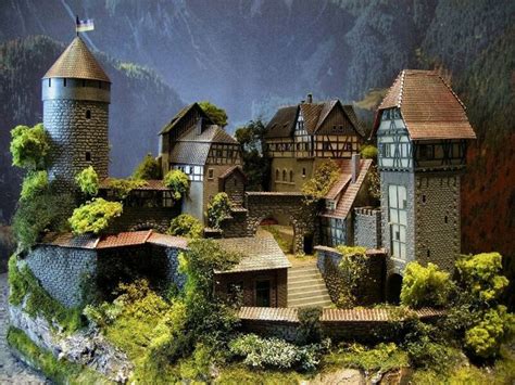 Castle diorama