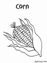Corn Indian Clipart Clipartmag Coloring Sketch Page sketch template