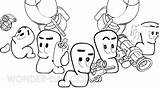 Worms Coloring Pages  Free Printable Coloring sketch template
