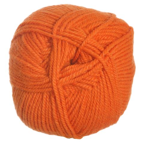 Plymouth Yarn Encore Worsted Yarn - 1383 Bright Orange at Jimmy Beans Wool