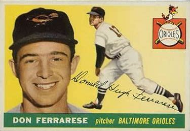 The Trading Card Database - 1955 Topps #185 Don Ferrarese | Baseball cards, Baseball history ...