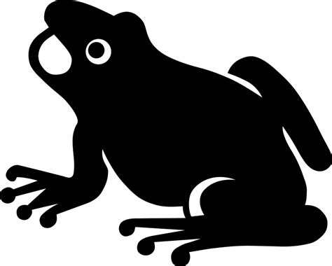 Free Black And White Frog, Download Free Black And White Frog png ...