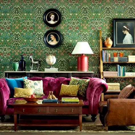 Image result for toile wallpaper lounge | Victorian living room, Wallpaper living room ...