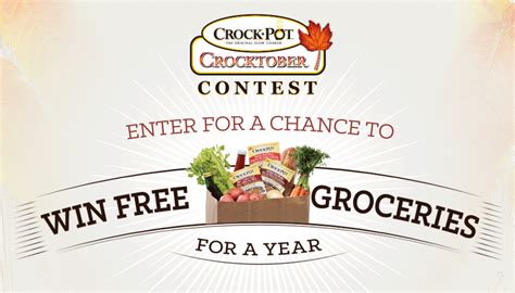 Crock-Pot Brand's Crocktober Contest — Deals from SaveaLoonie!