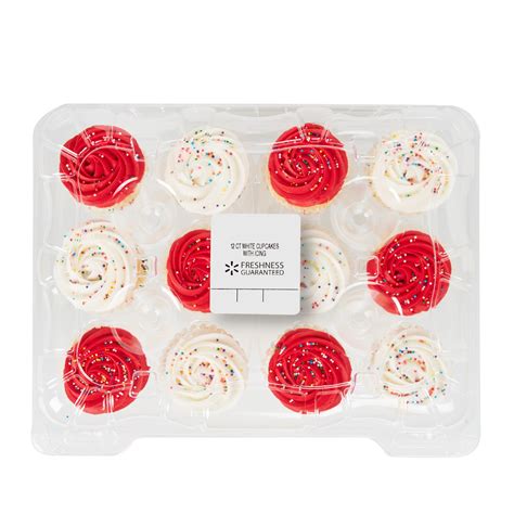 Freshness Guaranteed Seasonal Vanilla Cupcakes, 12 Count - Walmart.com ...