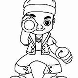 Jake The Leader Of Never Land Pirates Coloring Page  Kids Play Color sketch template