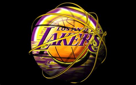 LA Lakers NBA logo Wallpaper | NBA Basketball Logo Wallpaper… | Flickr