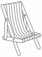 Basic Beach Chair coloring Page  Download Print Or Color Online For Free sketch template