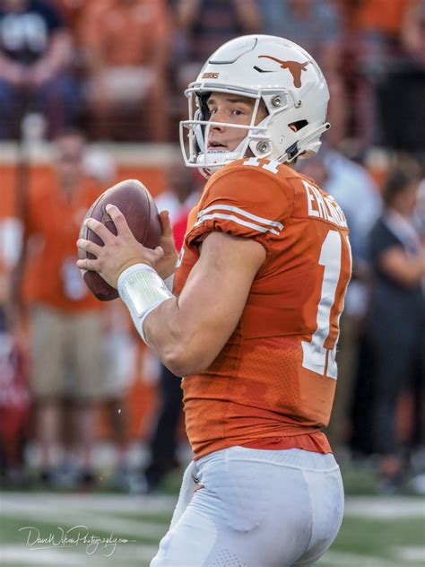 Sam Ehlinger, Longhorns Quarterback | Dave Wilson Photography