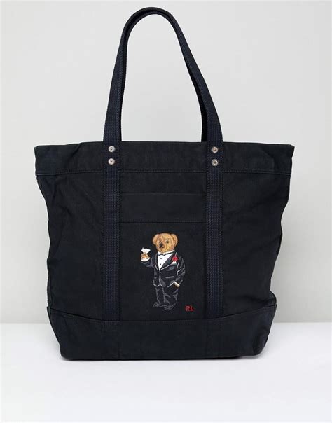 Ralph Lauren Canvas Tote Handbags Online | semashow.com