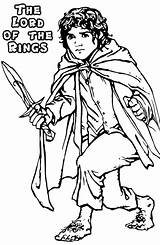 Frodo Coloring Pages  Nation sketch template