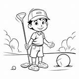 Golf coloring Page Vectors & Illustrations For Free Download  Freepik sketch template