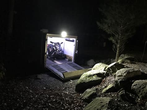 LED STRIP LIGHTS IN ENCLOSED TRAILER | Ski-Doo Snowmobiles Forum