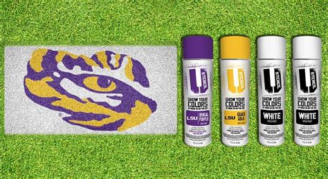 LSU Tiger Eye Paint 4-Pack | U-Stencil - A Stencil Universe